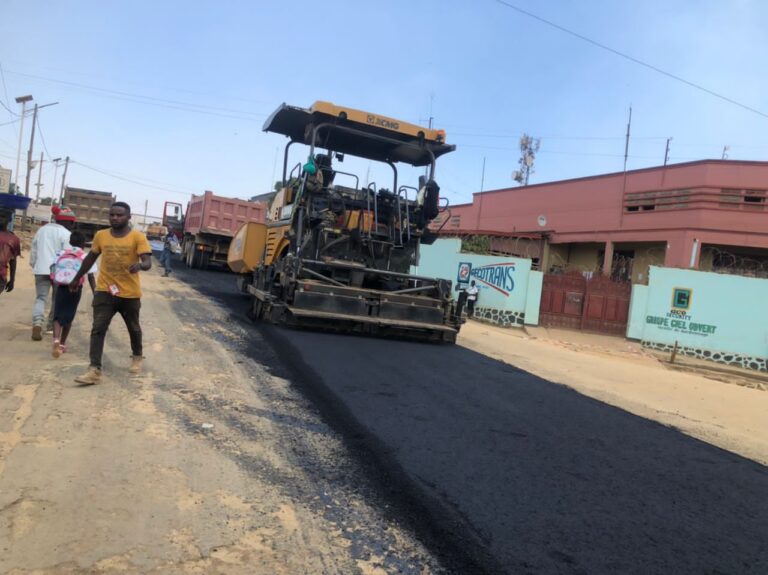 Bunia : des habitants saluent le progrès de l’asphaltage de la voirie urbaine par Mont Gabaon