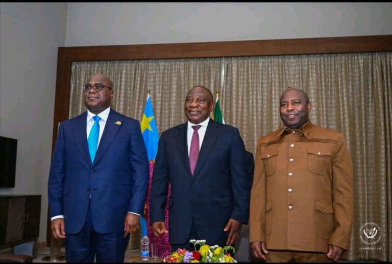 Union Africaine : réunion tripartite tenue sur le déploiement des troupes de la SADC en RDC