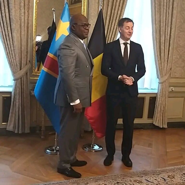 RDC : le président Félix Tshisekedi est arrivé en Belgique ce mercredi