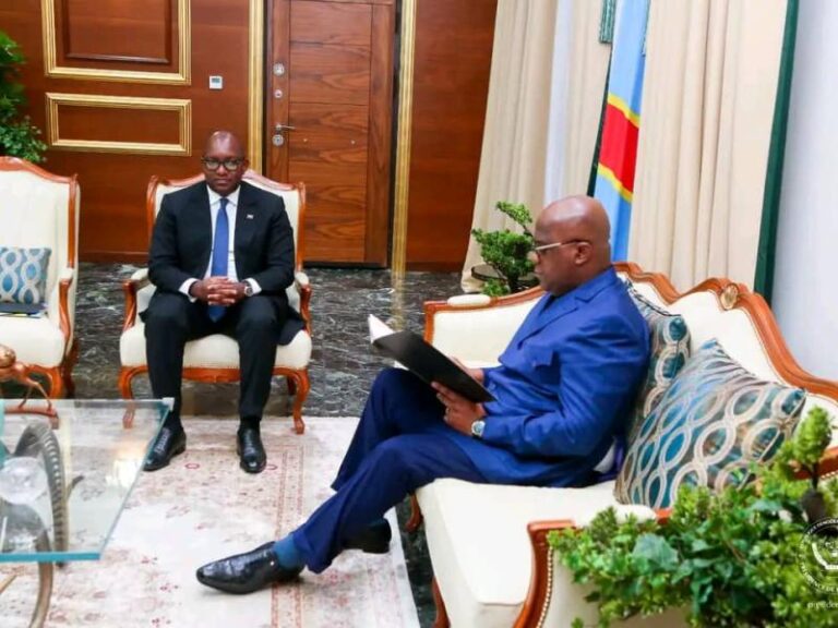 RDC : Jean-Michel Sama Lukonde a déposé la démission de son gouvernement auprès de Félix Tshisekedi