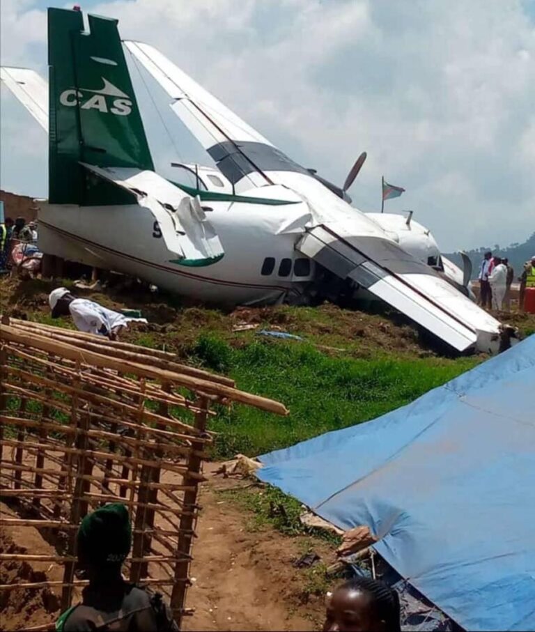 Nord-Kivu : atterrissage d’urgence d’un avion à Butembo, les passagers indemnes