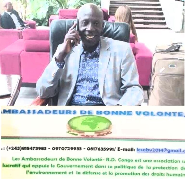 Ituri : l’ONG ABV-RDC de Sylvain Agenorwoth dénonce une campagne diffamatoire contre le Sénateur Idi Tabani