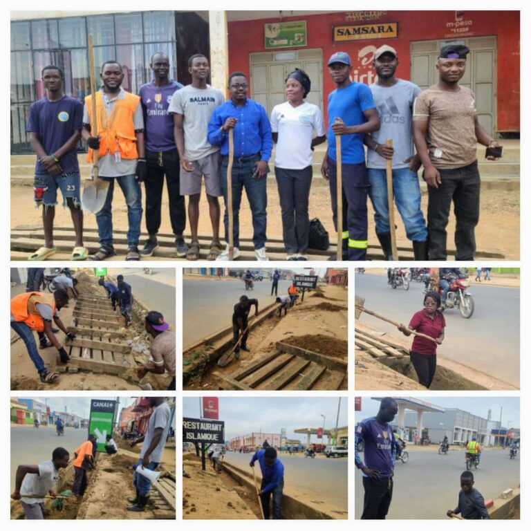 Bunia: Les jeunes de Mbunya mobilisés pour la corvée chaque samedi sur le boulevard de Libération