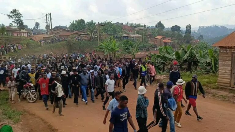 Manifestation contre l’agression rwandaise à Butembo : un message puissant à l’ennemi