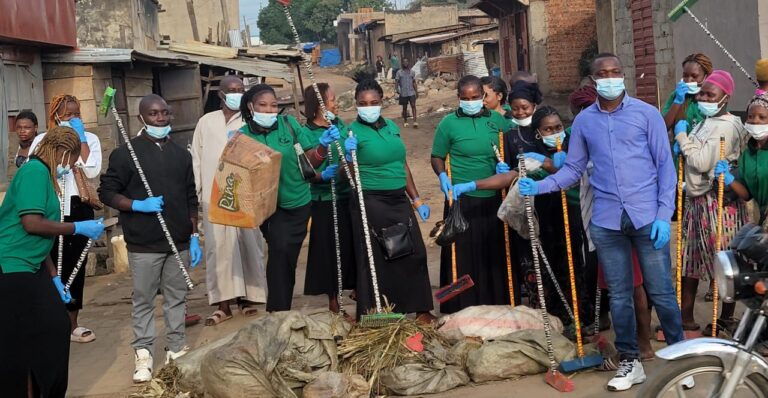 Bunia : Assainissement de son entourage, deux structures citoyennes prêchent par bon exemple