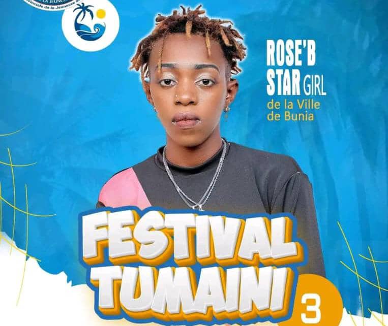 Ituri-culture : L’artiste écrivaine et interprète Rose’B en stage du Festival Tumaini