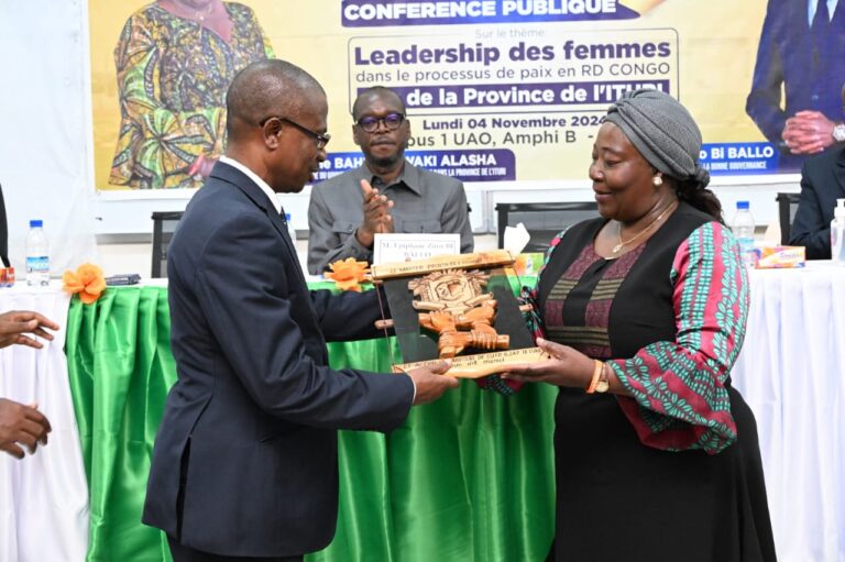 Ituri : Le leadership féminin de la province représenté en Côte d’Ivoire par Mme Jeanne Alasha Bahemurwaki