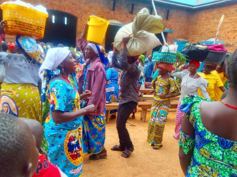 Irumu: Les détenus de la prison centrale de Gety assistés en vivres et non vivres par des chrétiens d’une Église